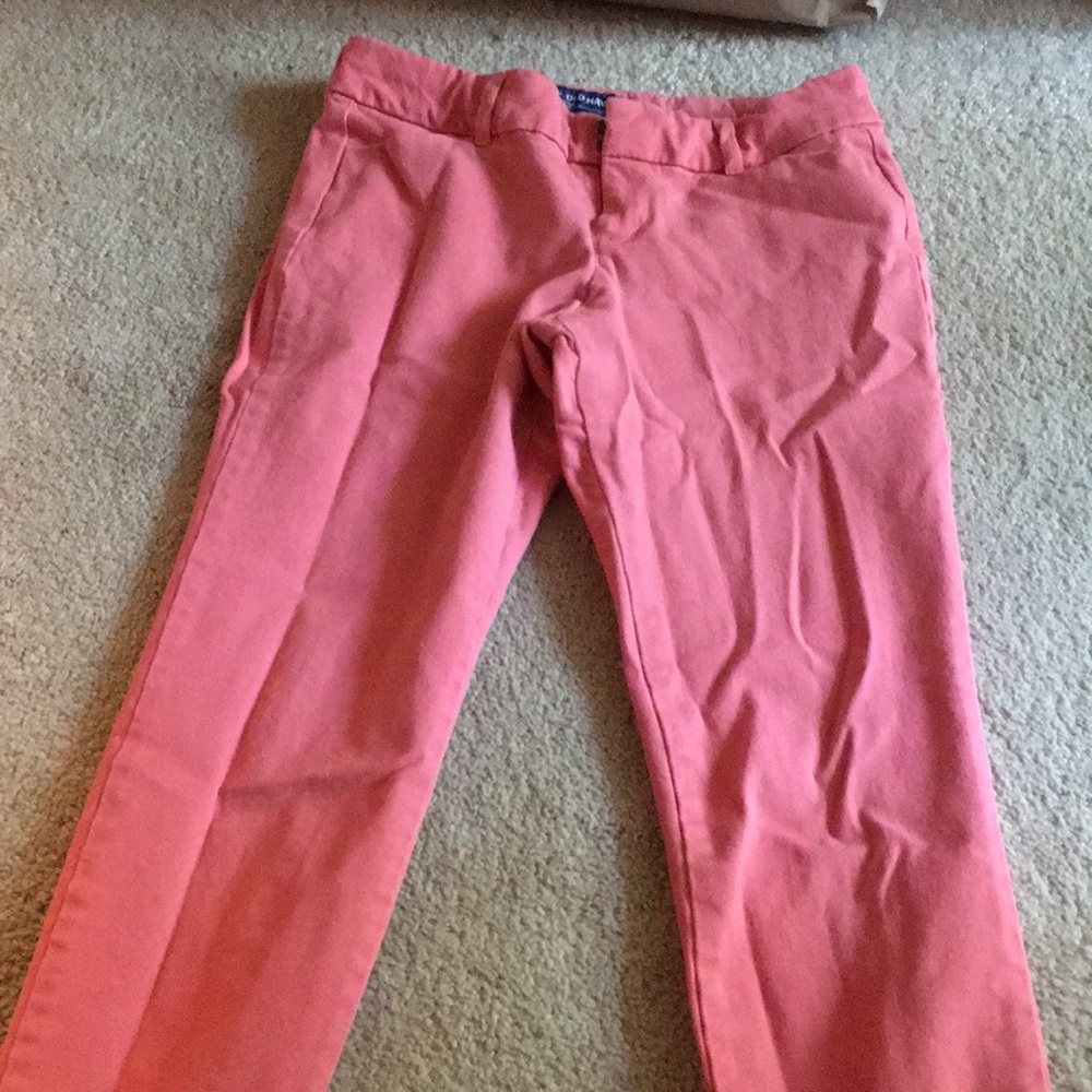 Old Navy Pixie Pant - coral- size 2P